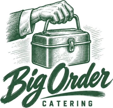 Big Order Catering lunch pail logo